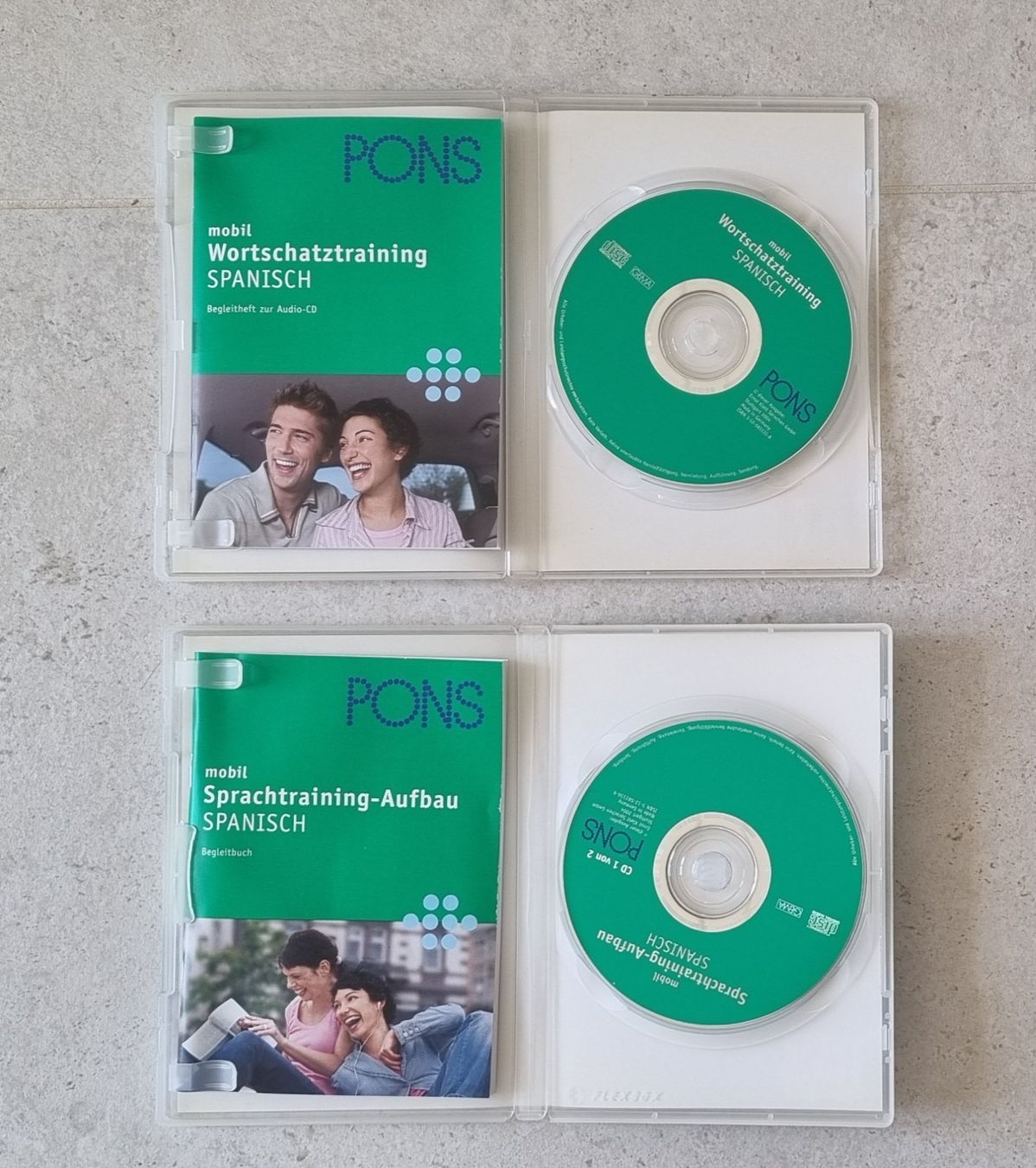 CD: CDs PONS Sprachtraining Spanisch – Usato da Champlan venduto da acr_kkd5 2