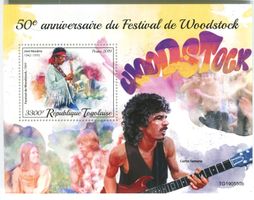 Block "Jimi Hendrix, Carlos Santana". Togo