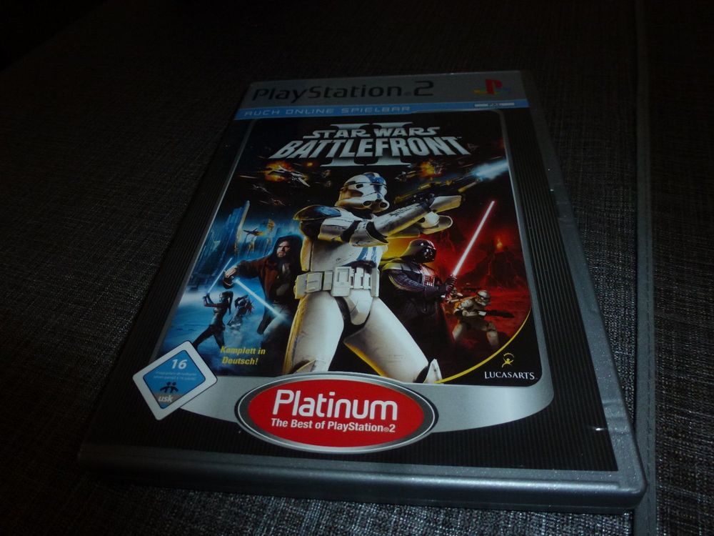 STAR WARS BATTLEFRONT 2 – PLAYSTATION 2 PS2 – PAL ITA COMPLETO – Ogni Giorno è un Nuovo Livello NerD