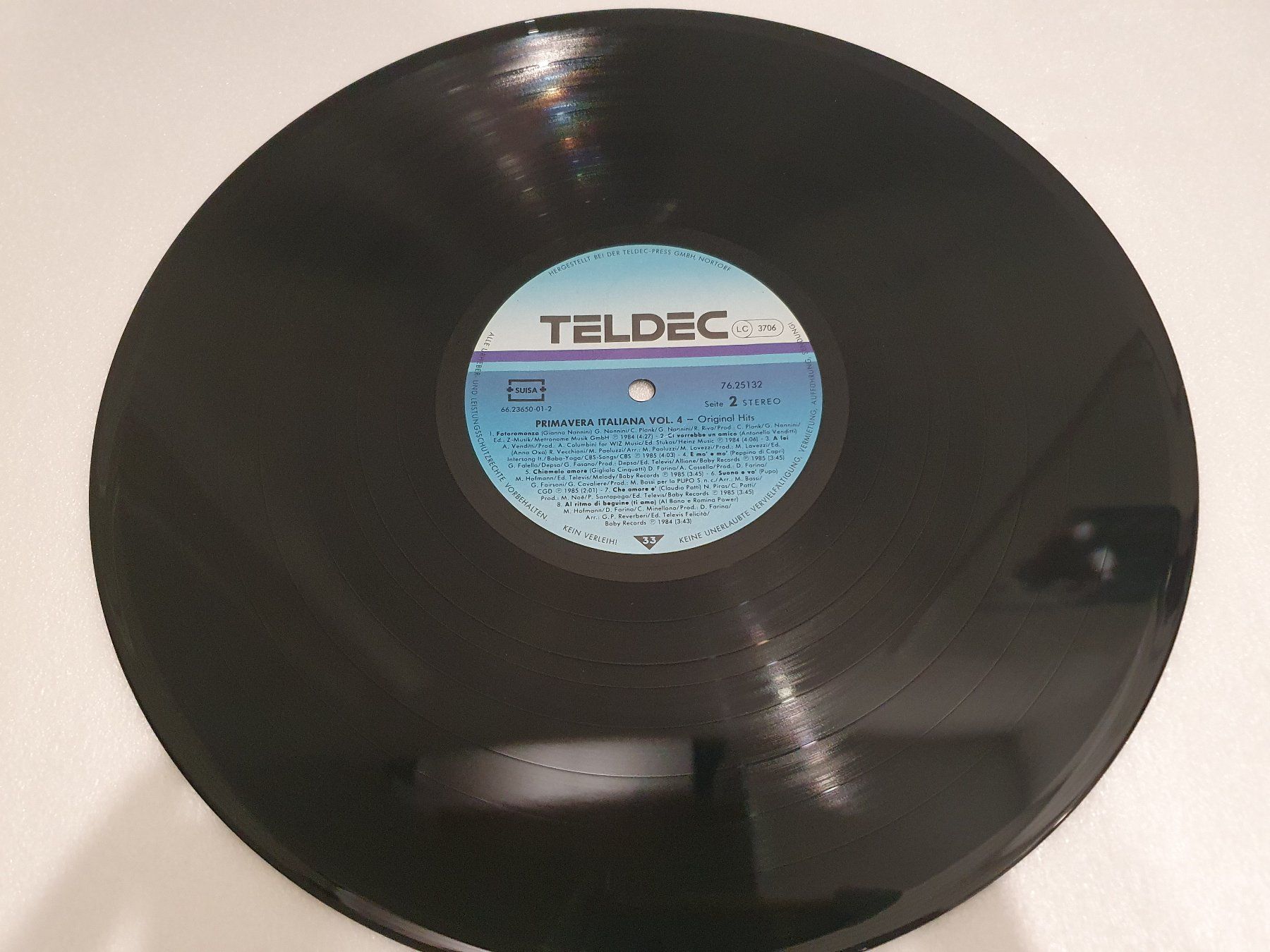 Dischi in vinile: Primavera Italiana Vol. 4 – Usato da Uster venduto da Vinyl-Leidenschaft 4