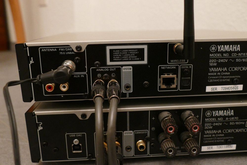 Amplificateur Yamaha AU670 et CDNT670D Kaufen auf Ricardo