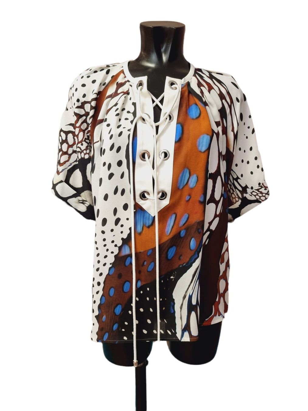 Roberto Cavalli Camicette: Roberto Cavalli Seiden Bluse – Usato da Zürich venduto da finesse.shop