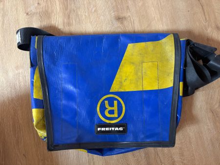 Tasche FREITAG blau gelb