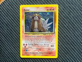 Pokemon Entei Holo Neo Revelation englisch