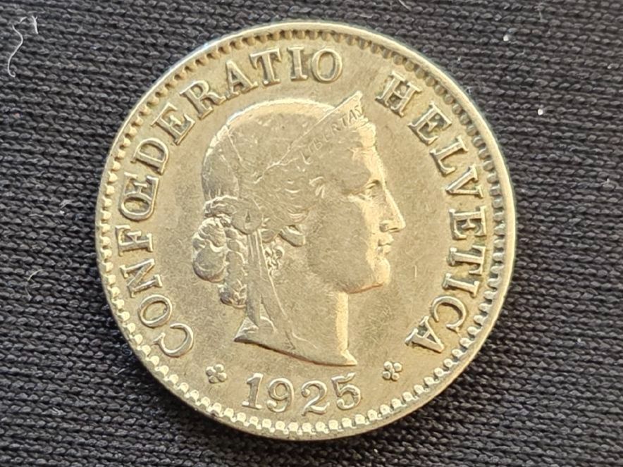 Tutti le monete: 5 cts 1925 – Usato da Genève venduto da bbastos