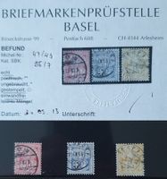 Ziffermuster weisse Papier 55-57  mit  Befund