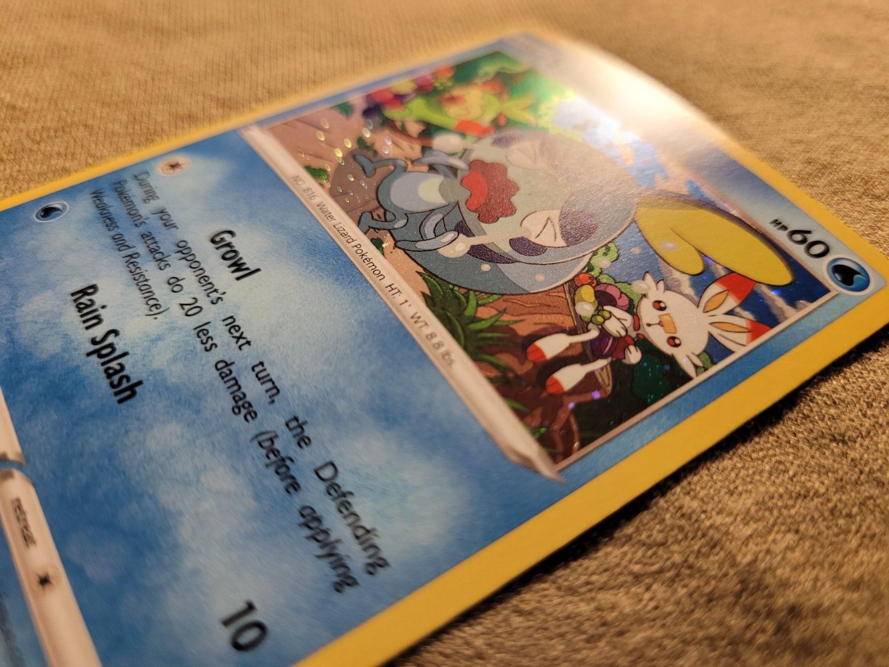 Pokémon Carte collezionabili: Sobble SWSH073 (EN) Holo – Usato da Grindelwald venduto da lego9 2