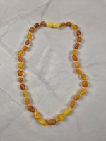 Collier pour bébé en ambre baltique naturel