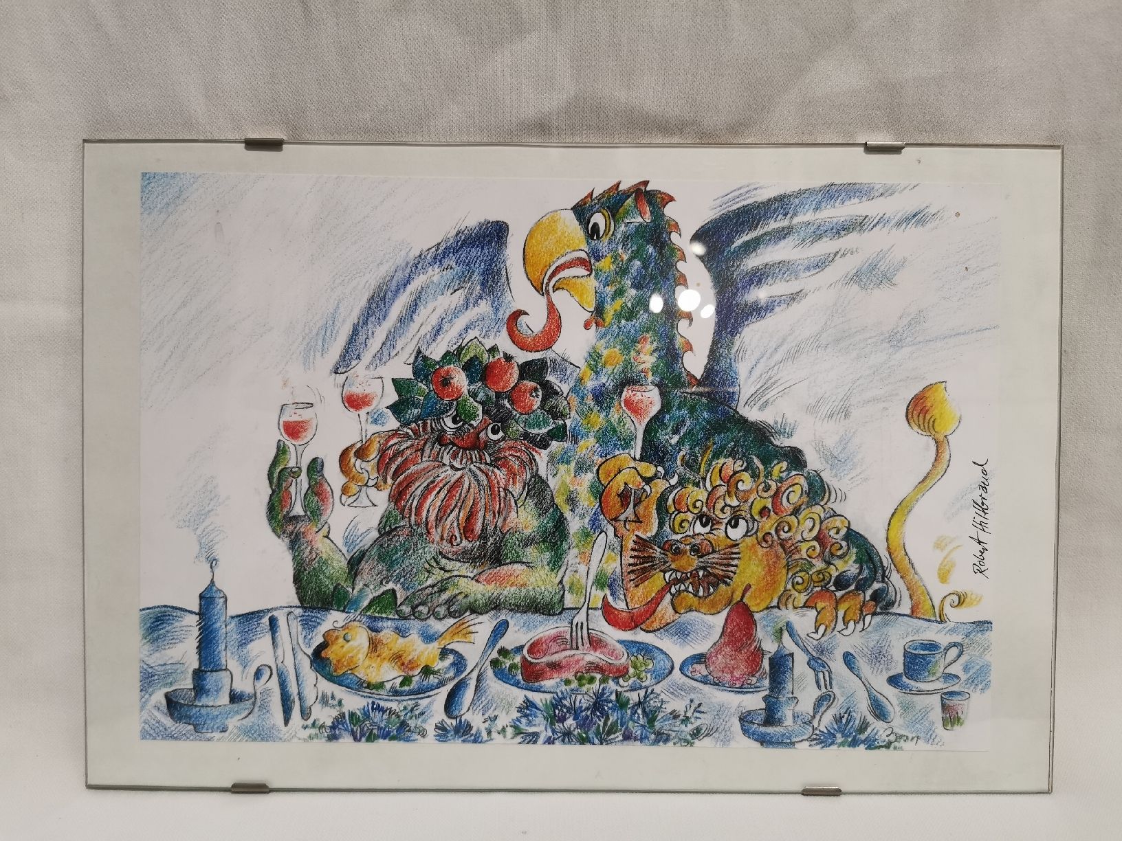 Foto & Immagini: Vogel Gryff Fotodruck – Usato da Basel venduto da Treasurehunter