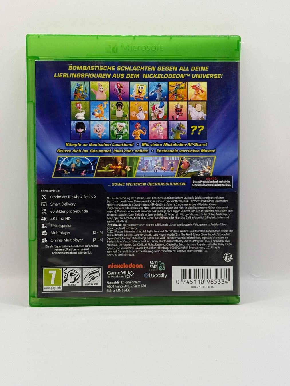 Microsoft Giochi: Nickelodeon - All  Star Brawl  - XBOX  ONE – Usato da Dietikon venduto da gab_qz7y 1
