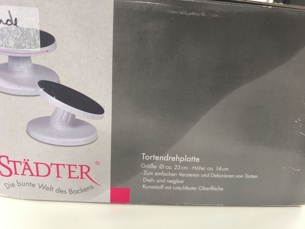 Servierplatten: Tortendrehplatte neigbar – Gebraucht aus Rüti ZH von Restwert_Rueti_ZH 4