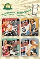 Metall-Untersetzer - Best Garage