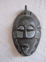 Schöne seltene afrikanische Maske aus Holz vintage