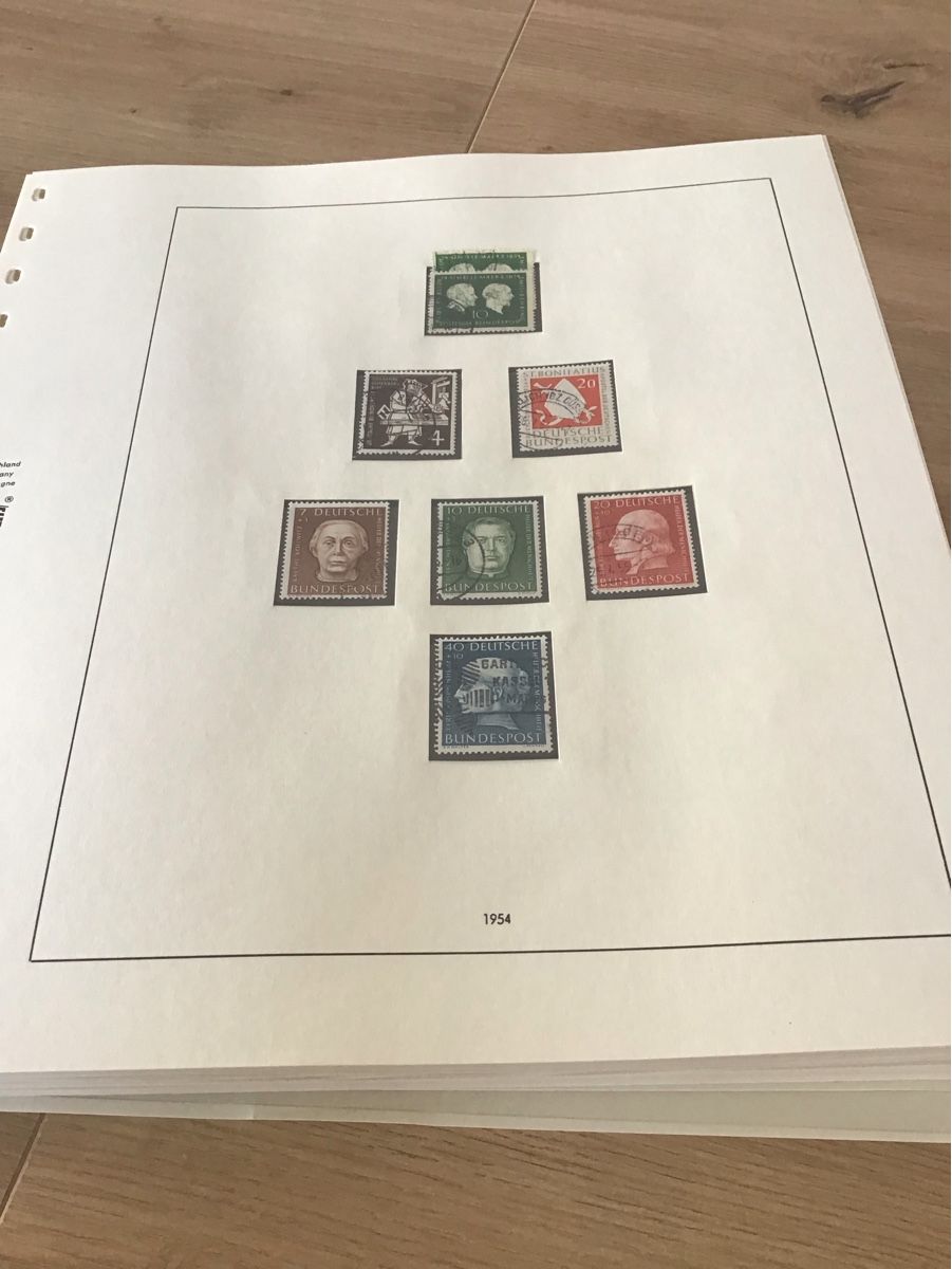 Alle Briefmarken: BRD SAFE von 1949-1979 mit gest.Marken – Gebraucht aus Nax von pos_dyd6 4
