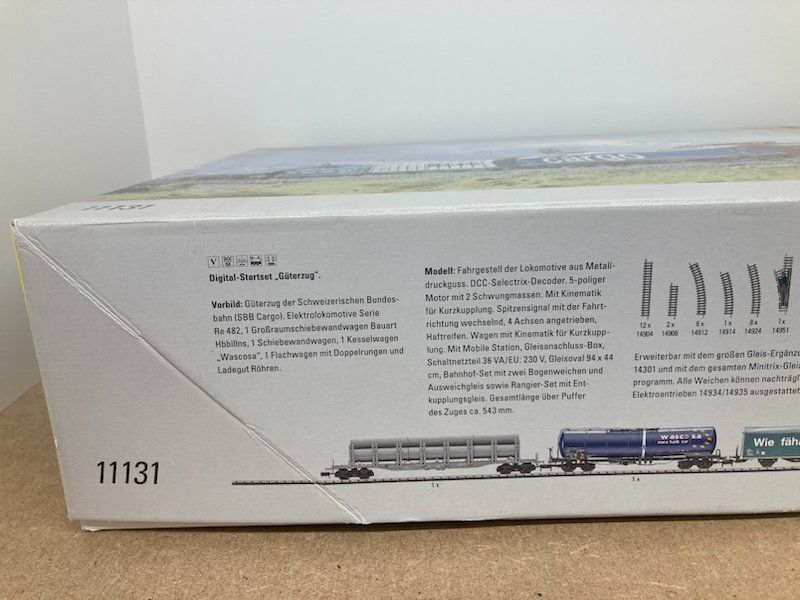 Trix Modellini di ferrovie: 2er Set Minitrix Spur N Digital Startset und Ergänzungsset – Nuovo e nell'imballaggio originale da Büsserach venduto da ModellbahnDepot 2