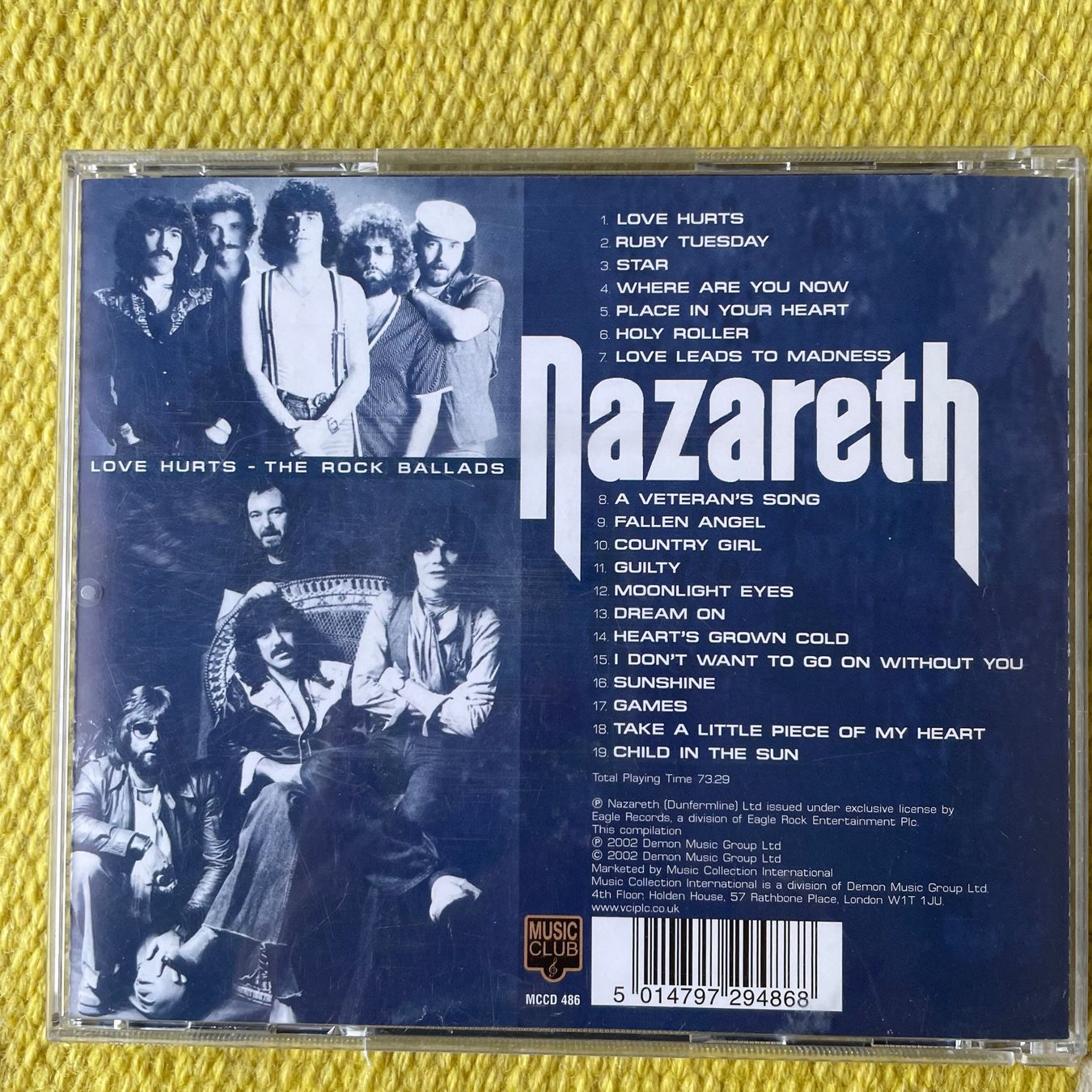 CD: NAZARETH-THE ROCK BALLADS – Usato da Rorschacherberg venduto da CD-Roli 1