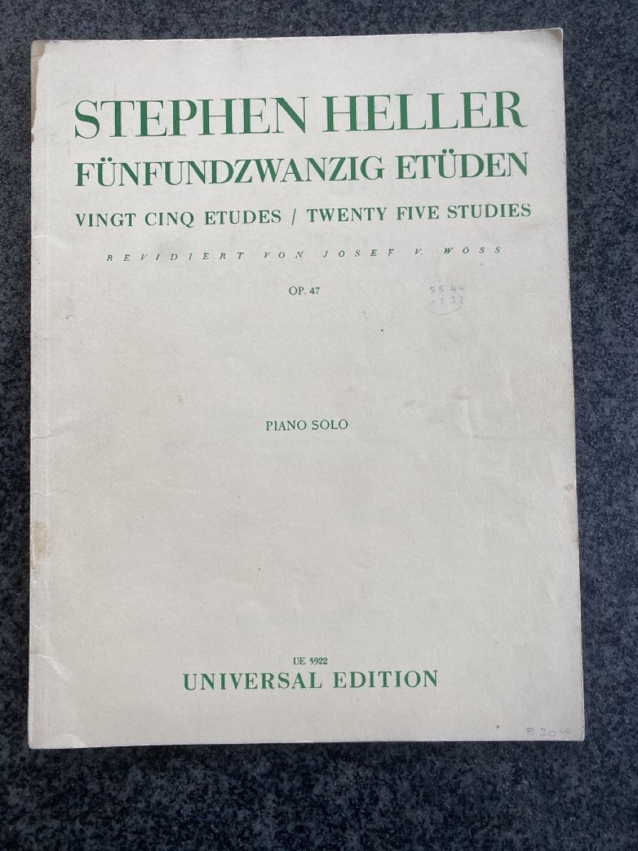 Libri: Klavieretüden, S.Heller op. 47 – Usato da Stettlen venduto da Hansj