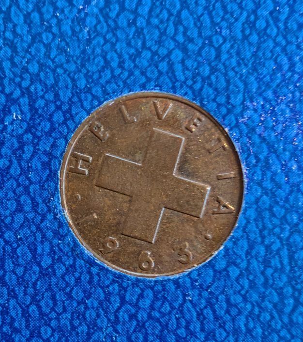 Alle Münzen: 1 Rappen 1963 – Gebraucht aus Arch von coinsandmore
