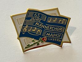 1 Pin Männerchor Maihof Luzern 65 Jahre