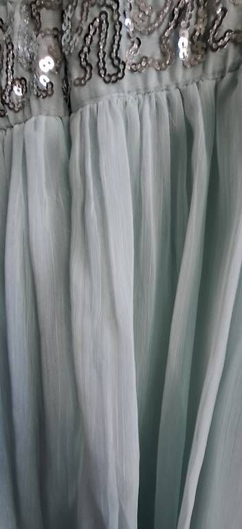 Kleider & Röcke: Chiffonkleid mit Pailletten, Gr.164 – Gebraucht aus Wettingen von mara1234 4
