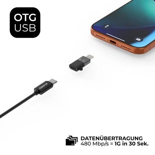 Cuffie: Adapter USB C zu Lightning iPhone iPad Kopfhörer Headset – Usato da Kirchdorf AG venduto da Restposten110 5