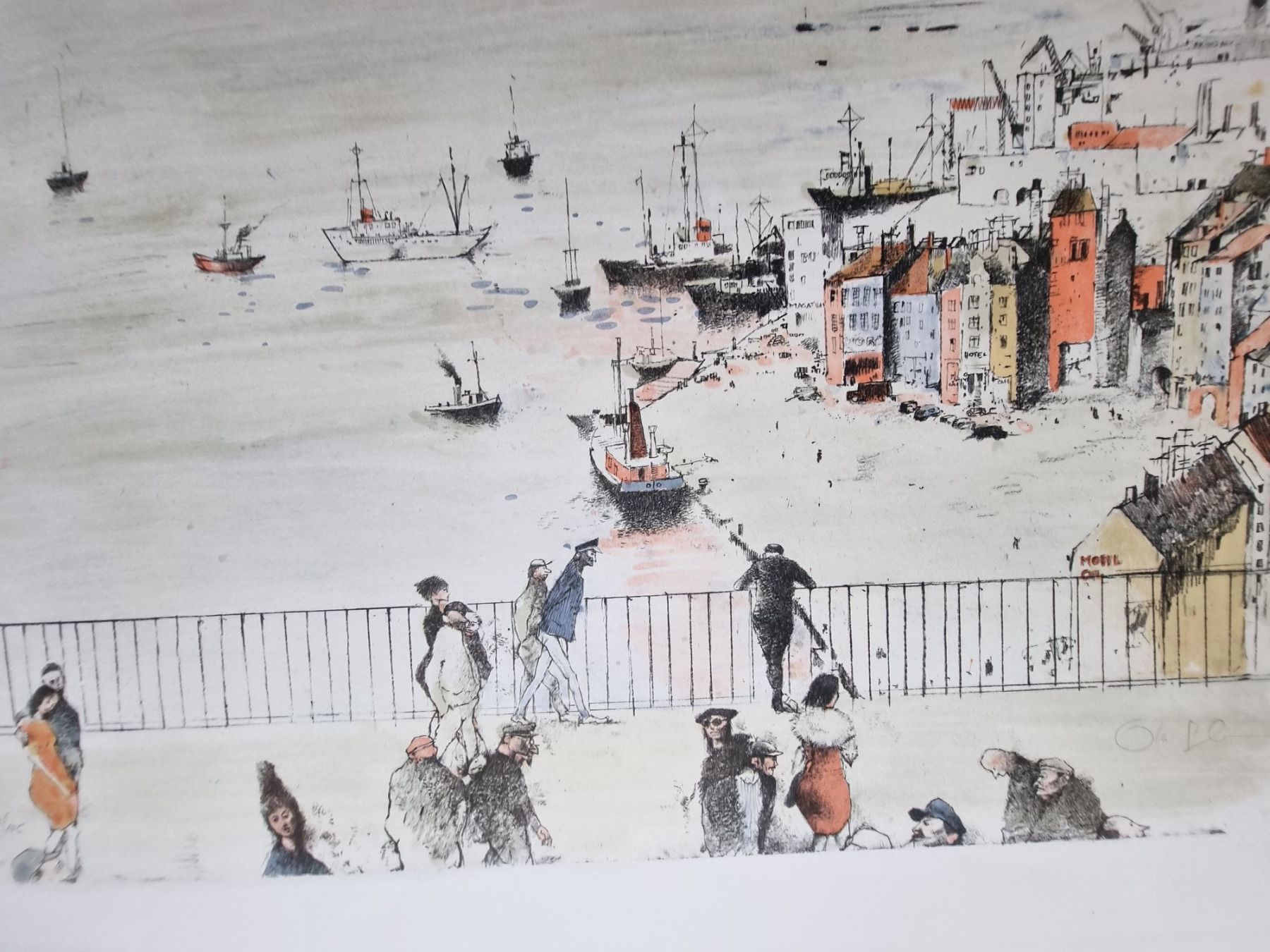 Grafica & Litografie: OTTO BACHMANN LITHOGRAPHIE SIGNIERT NUMMERIERT – Usato da Gersau venduto da kunst-online