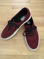 Vans Sneaker Low dunkelrot Stoff guter Zustand