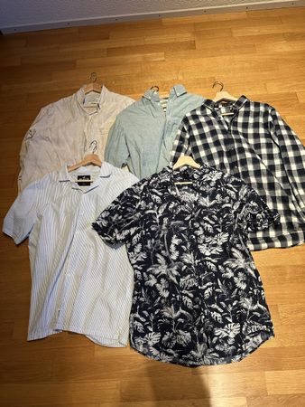 Herren Hemden 5 Stk. 2x M 2x L 1x XL gute Zustand