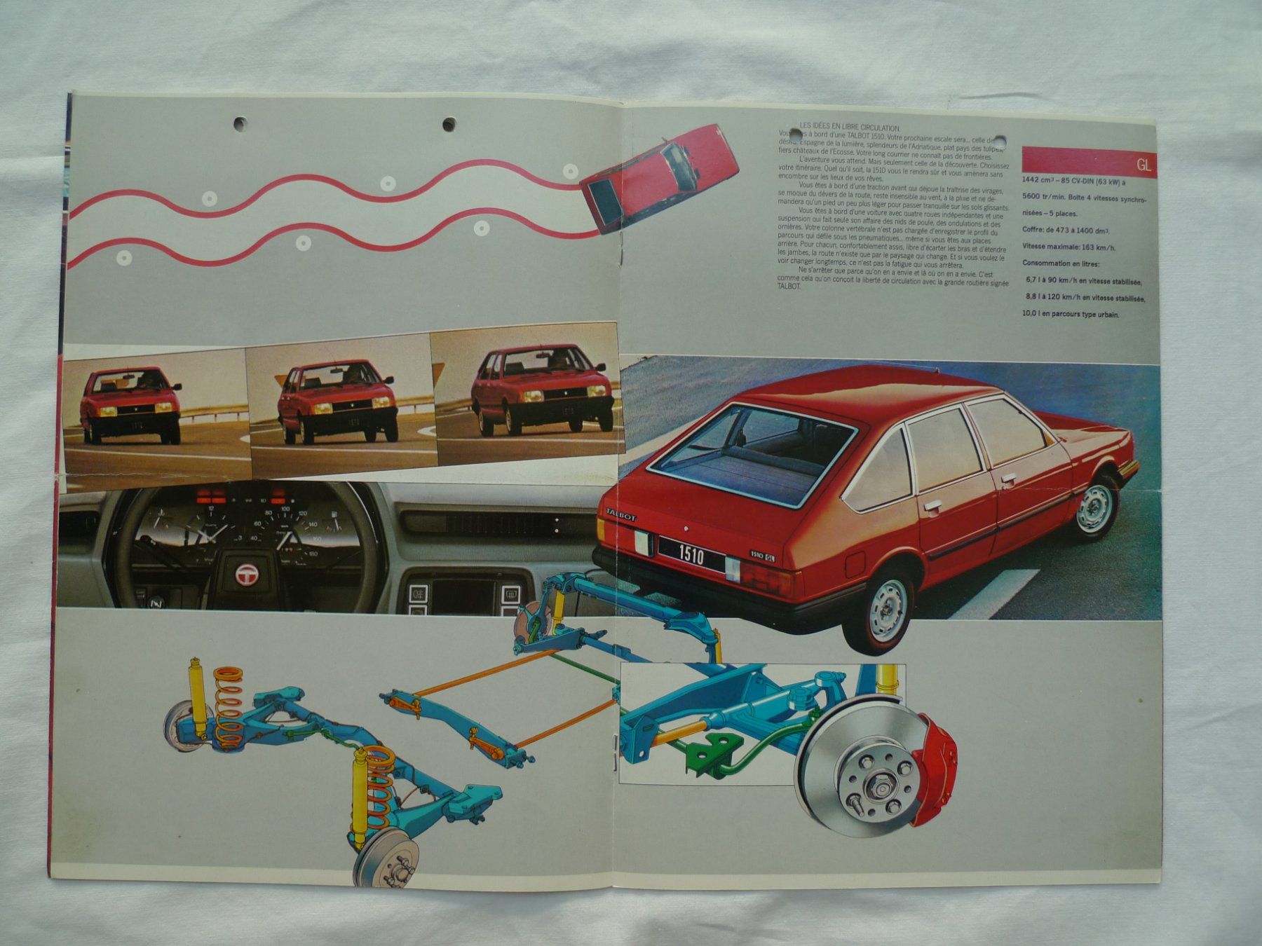 Talbot Dokumente: Autoprospekt Talbot 1510 von 1981 – Gebraucht aus Winterthur von Sacramons 4