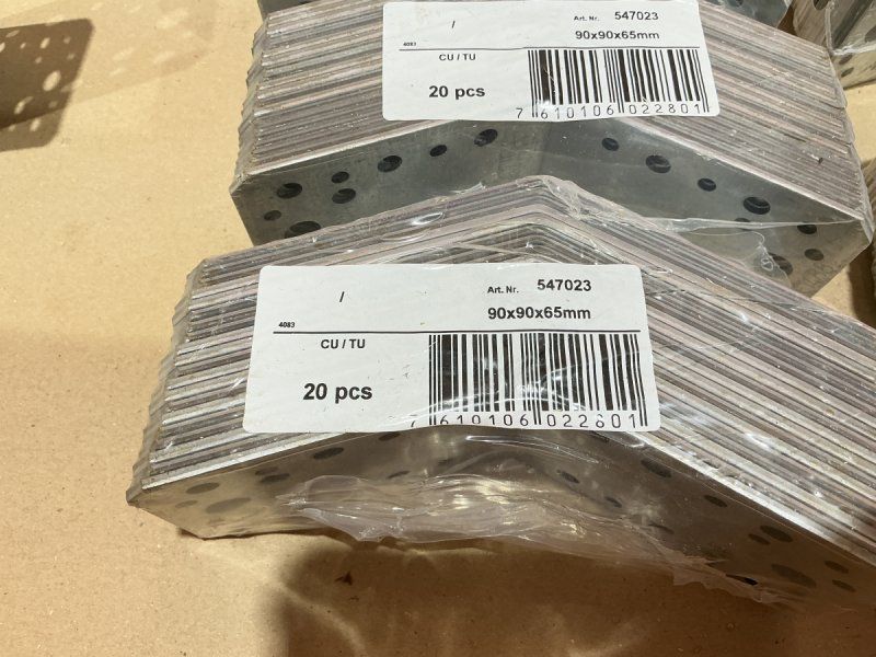 Eisenwaren: 100x Lochplattenverbinder – Gebraucht aus Wolfhalden von Saemy77 1