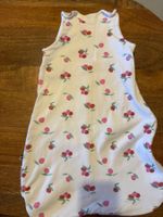 Gigoteuse Petit Bateau, taille 0-6 mois, été, motif cerise
