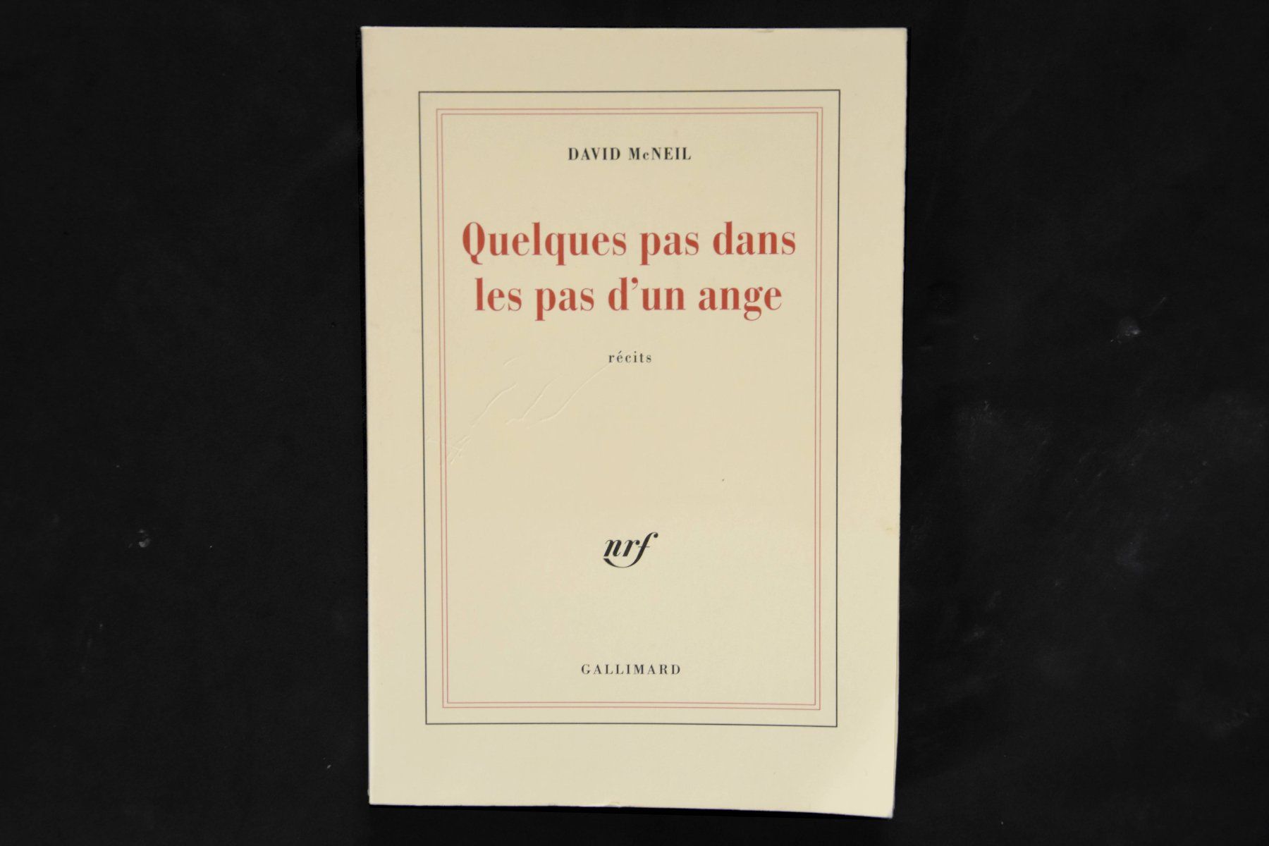 Libri: David McNeil - Quelques pas dans les pas d'un ange – Usato da Belmont-sur-Yverdon venduto da bichet02