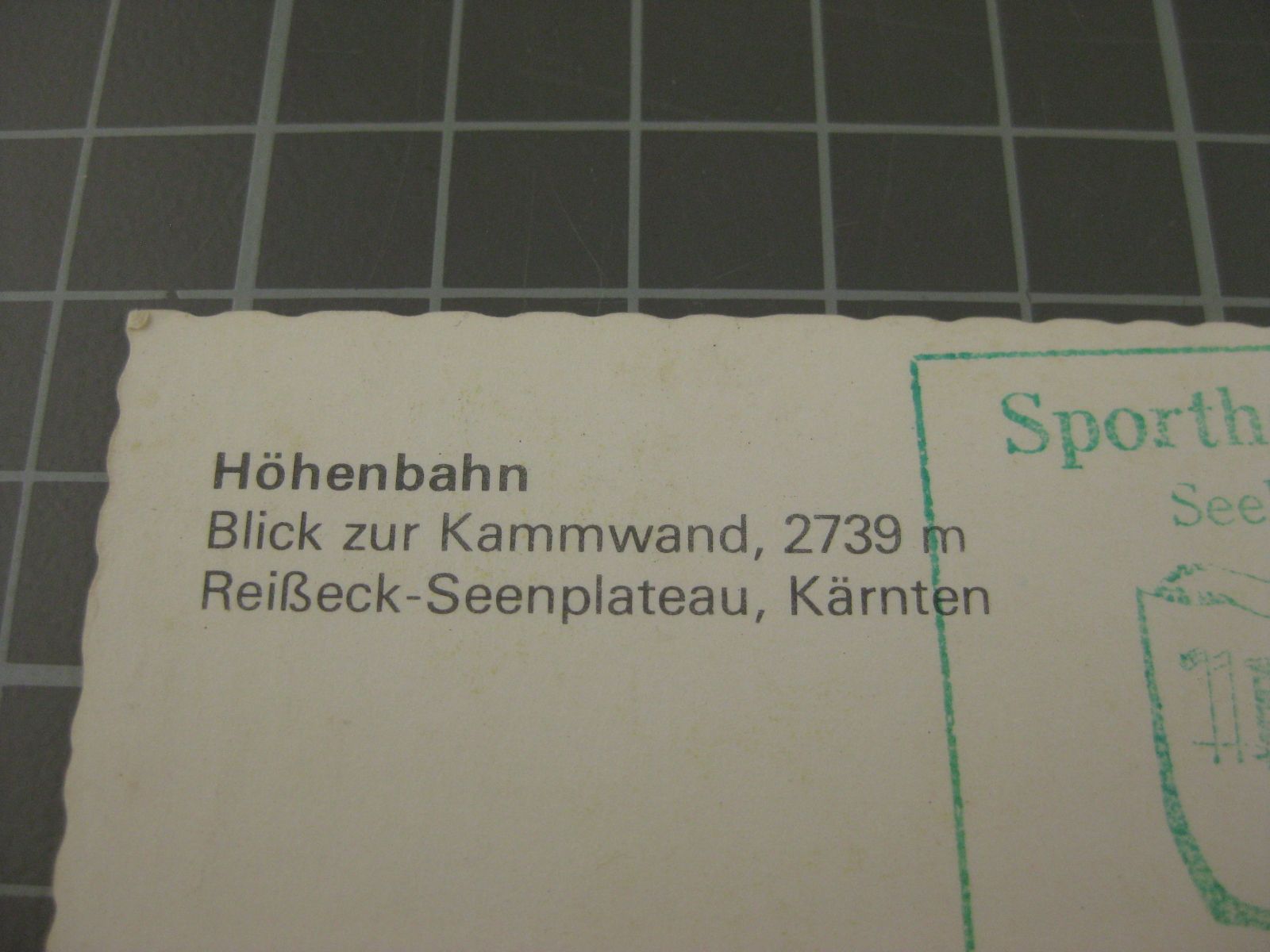 Cartoline postali: Höhenbahn Reisseck – Usato da Malters venduto da Marosko 2
