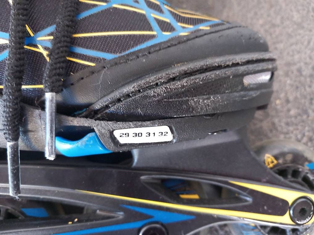 Pattini in linea & Pattini a rotelle: Inline Skates verstellbar 29-32 – Usato da Wagen venduto da hunt3r 3