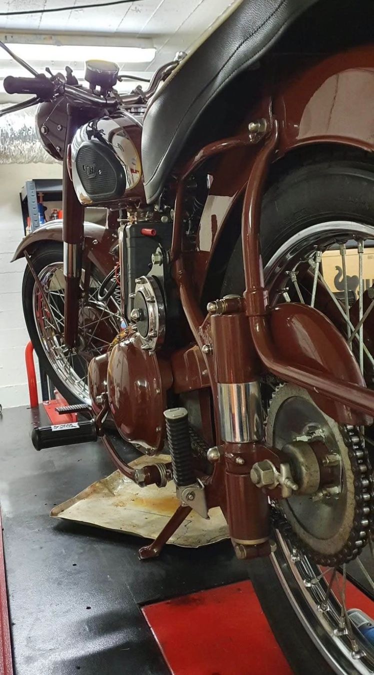 Route: Top restauriert Oldtimer BSA – D'occasion à Baar par The-blinker 2