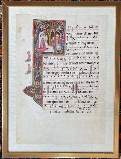 Libri: Einzelblatt des Graduale von St. Katharinenthal – Usato da Frauenfeld venduto da picowalo