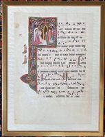 Einzelblatt des Graduale von St. Katharinenthal