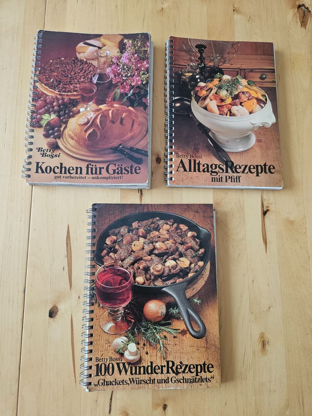 Bücher: Betti Bossi, 3 Kochbücher – Gebraucht aus Boll von mcsaendy