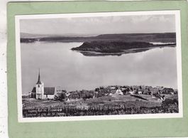 Ligerz mit St. Petersinsel 1936