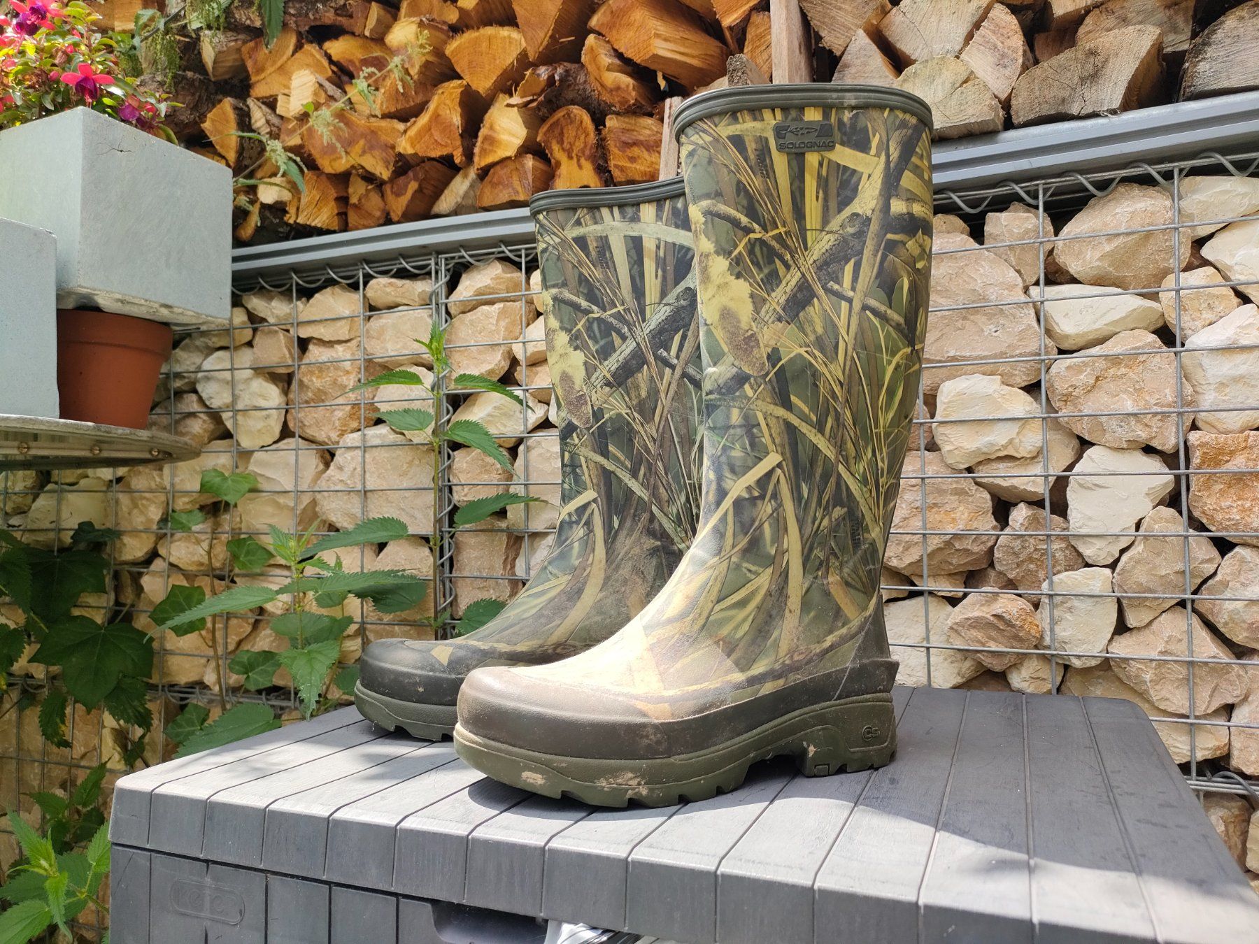 Scarpe da uomo: Bottes de chasse, gummistiefel – Usato da Vouvry venduto da osiris02 1