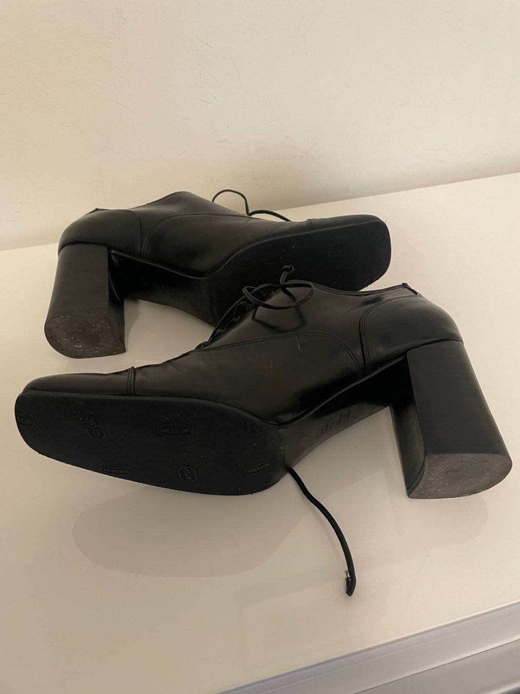 Chaussures femmes: Vintage Lace Up Lederschuhe – D'occasion à Zürich par nao_6f5t 4