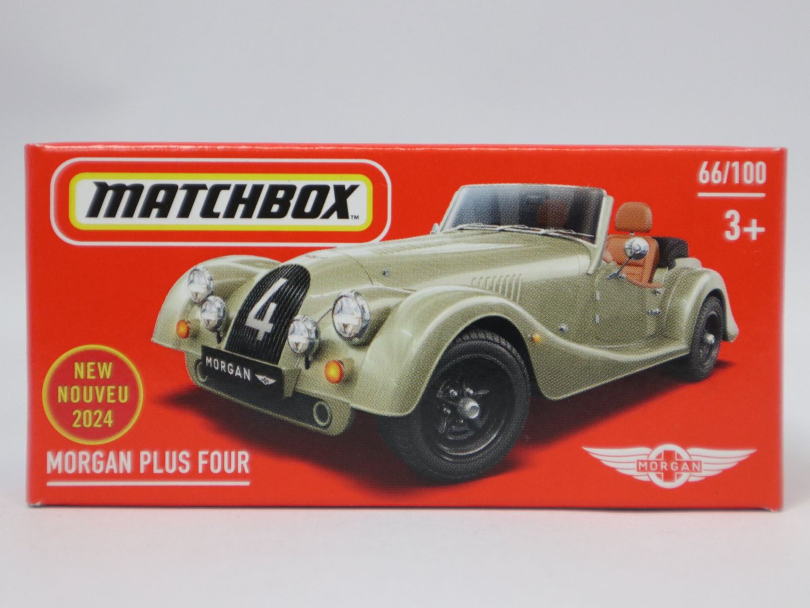 Matchbox Modellini d'auto: Matchbox Morgan Plus Four – Nuovo e nell'imballaggio originale da Eschenbach SG venduto da Astalavista
