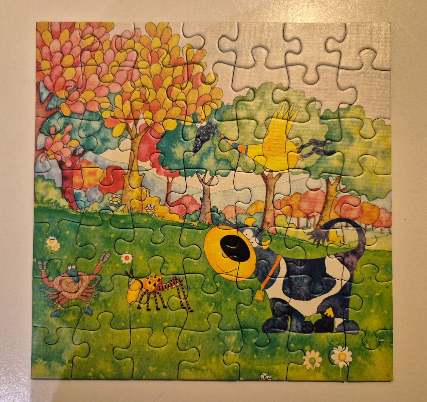 Ravensburger Puzzle: Connie the cow Puzzle 1 – Usato da Domat/Ems venduto da ver_7q9b 1