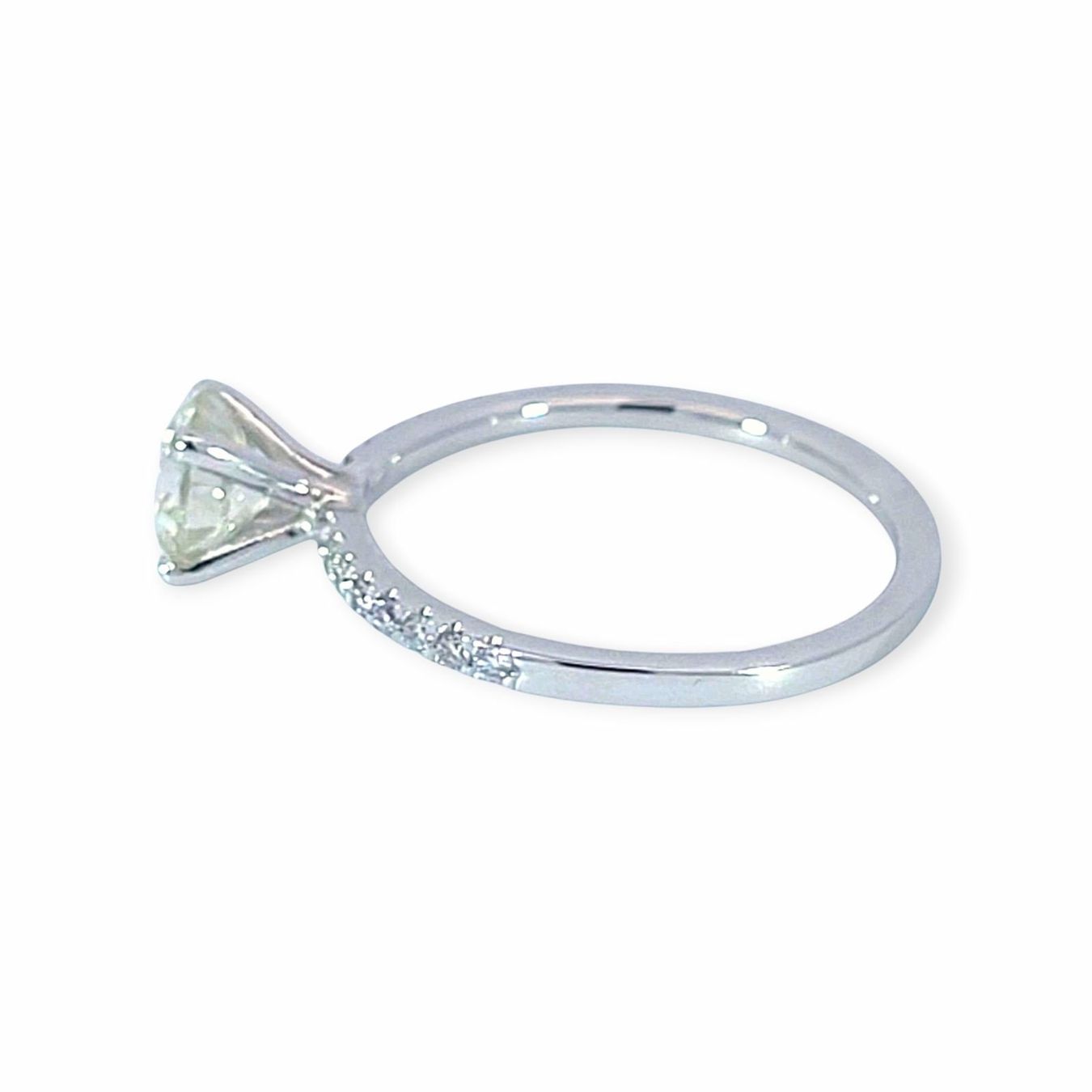 Anelli: Diamant-Ring 14k Weissgold 1,02ct – Nuovo e nell'imballaggio originale da Illnau venduto da Juwelier_Mahler_GmbH 2