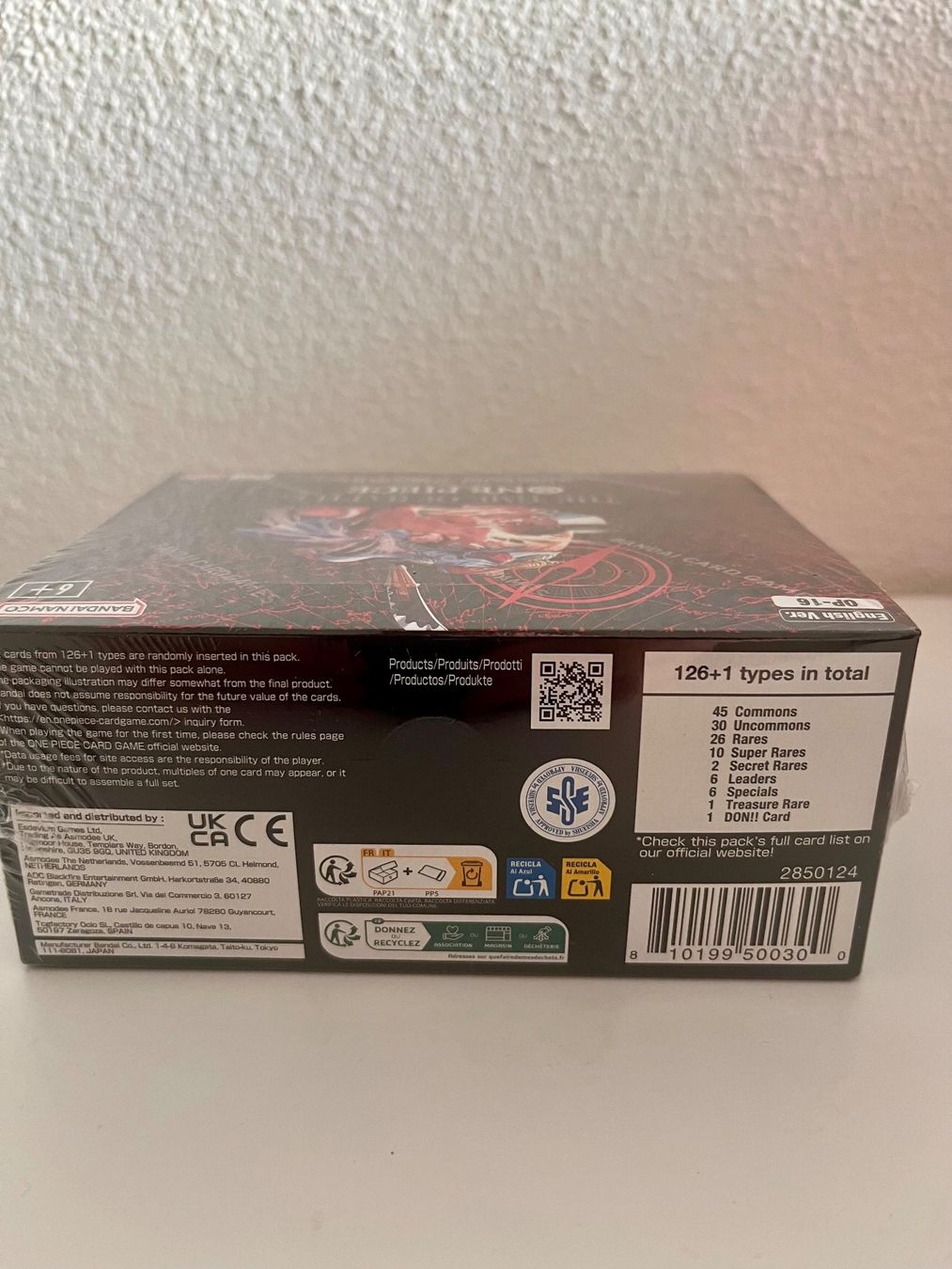 Bandai Sammelbilder & Trading cards: One Piece OP 16 Booster Box – Neu und originalverpackt aus Dübendorf von Imtsch 3