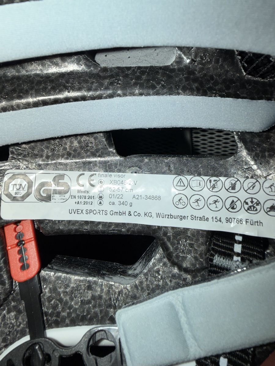 Uvex Caschi: Uvex Velohelm Variomatic – Nuovo (secondo la descrizione) da Wangen SZ venduto da ca018 4