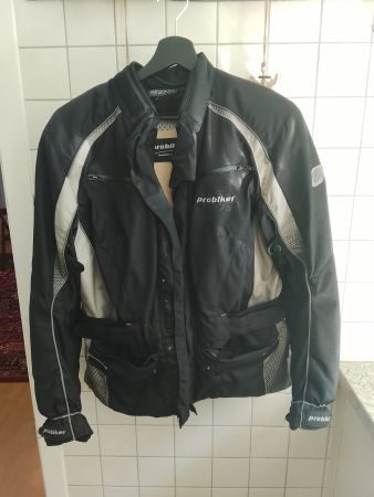 Motorradjacke ProBiker schwarz Grösse L guter Zustand
