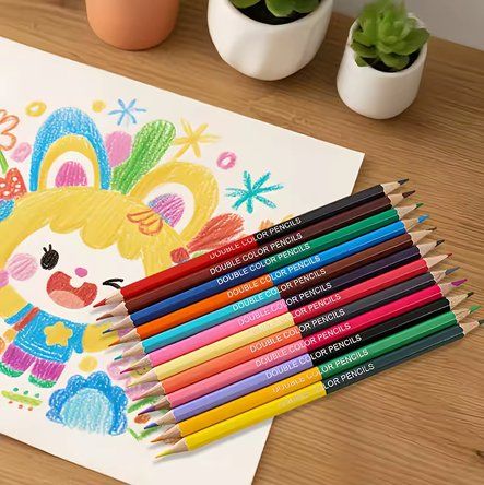 Crayons, crayons de couleur & craies: 12 Stifte der Marke TOBO mit 24 Farben – Neuf avec emballage d'origine à Frenkendorf par Kauf_Mich_Doch