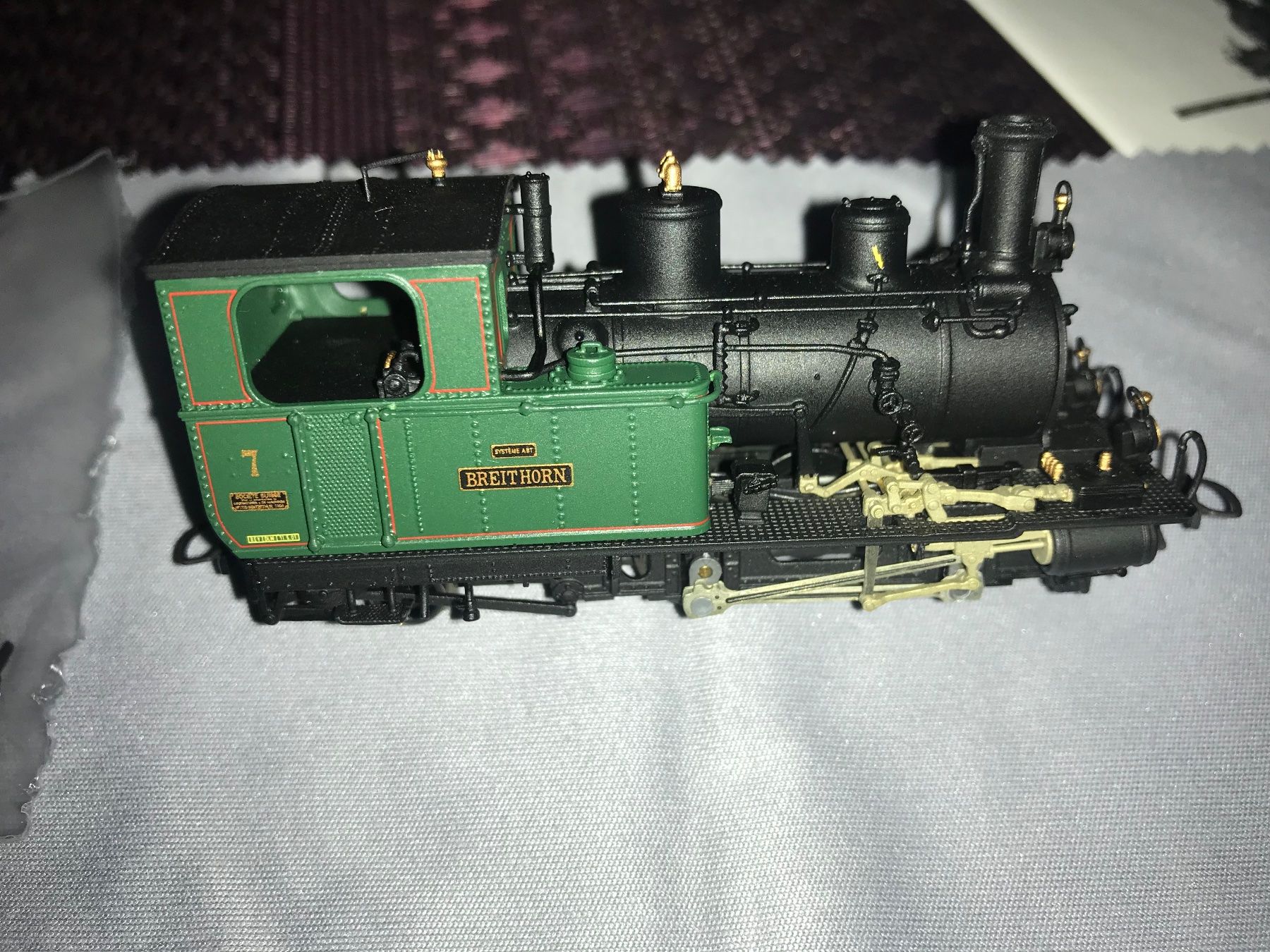 Bemo Modellini di ferrovie: Bemo Metal Collection, BVZ,  Dampflok, neuwertig, – Nuovo e nell'imballaggio originale da Glis venduto da 1Hector1 1