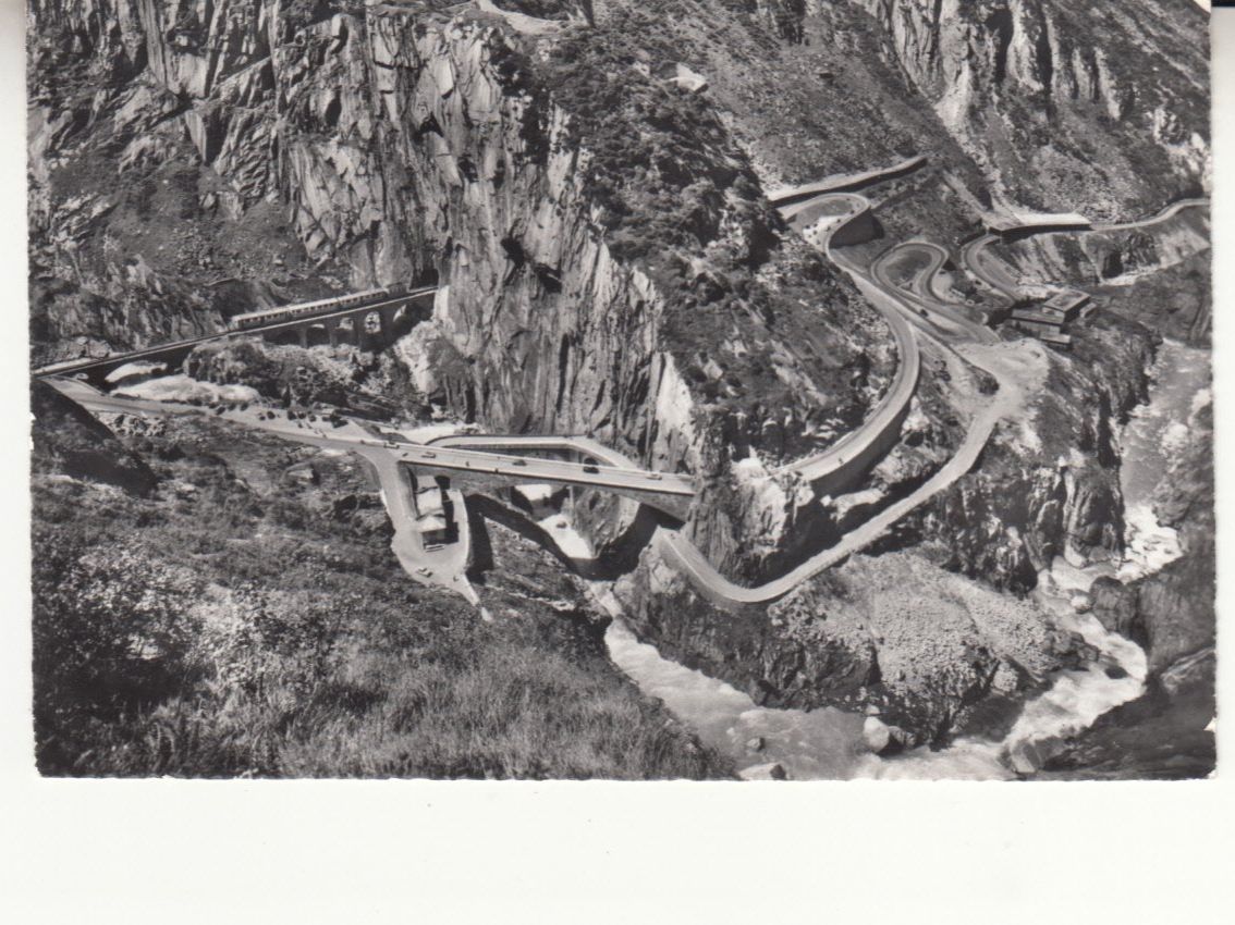 Cartes postales: Schöllenen ca. 1950 – D'occasion à Bürglen TG par StampGraf
